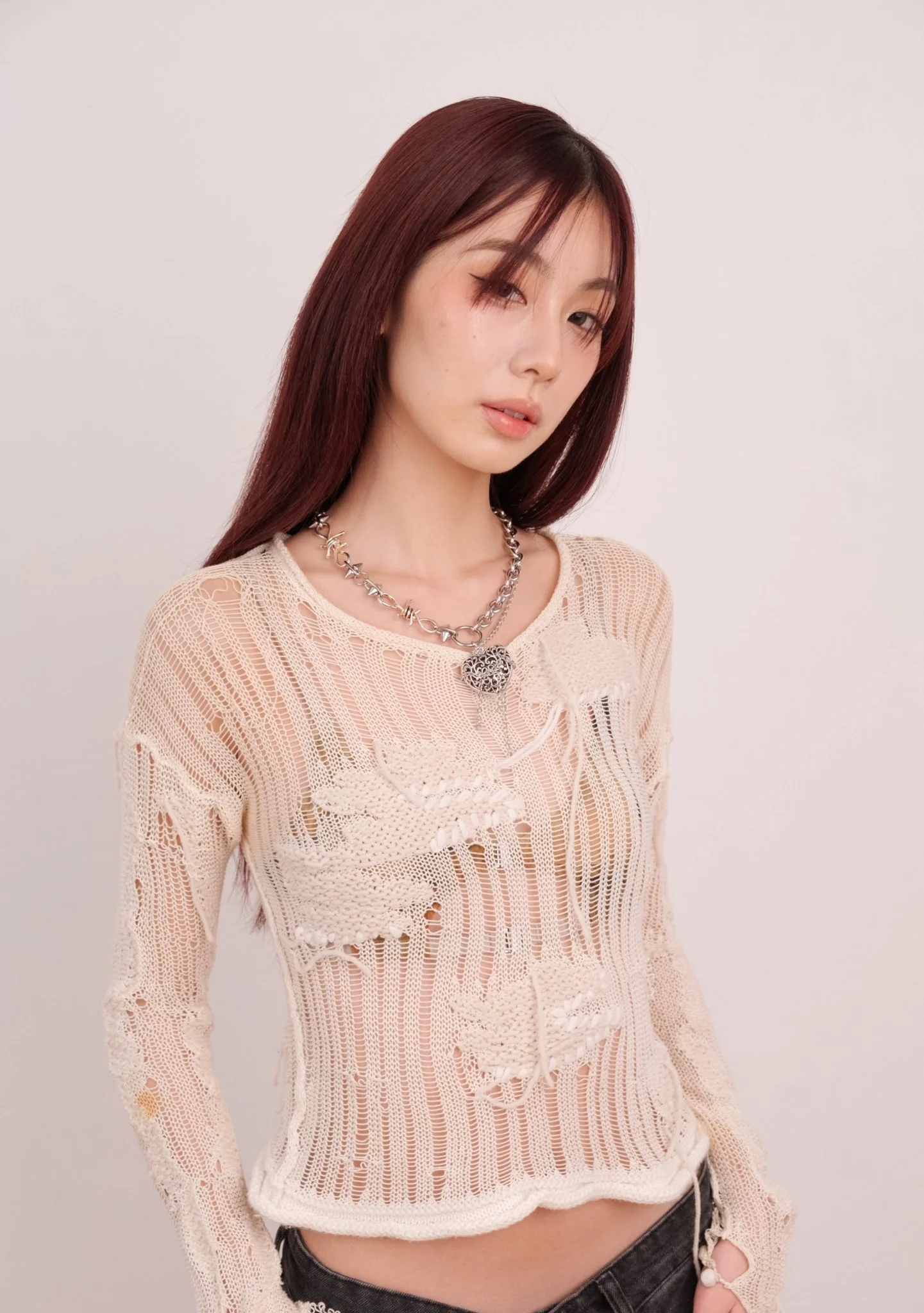 CHAINED HEART NECKLACE - Image 3