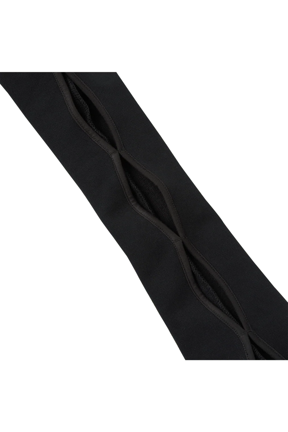 BLACK CROPPED HOODIE - Image 6