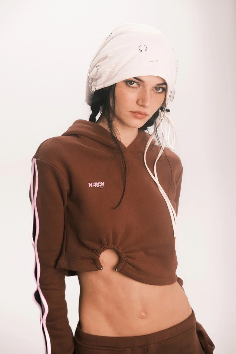 HAZEL CROPPED HOODIE - Image 3