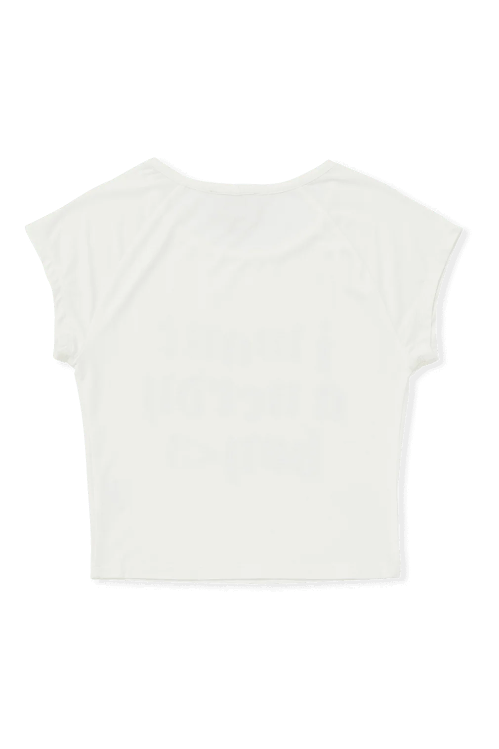 WHITE NERDY BABY TEE - Image 4